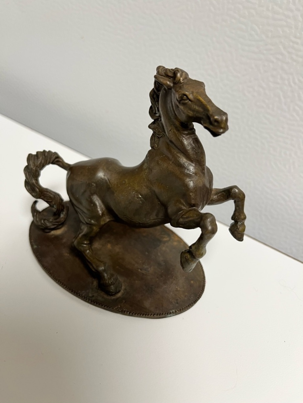 Franklin Mint Curators' Collection of Classic Horse Sculpture Renaissance Bronze